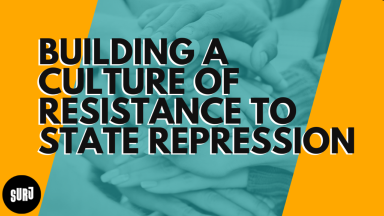 Building a culture of resistance to state repression